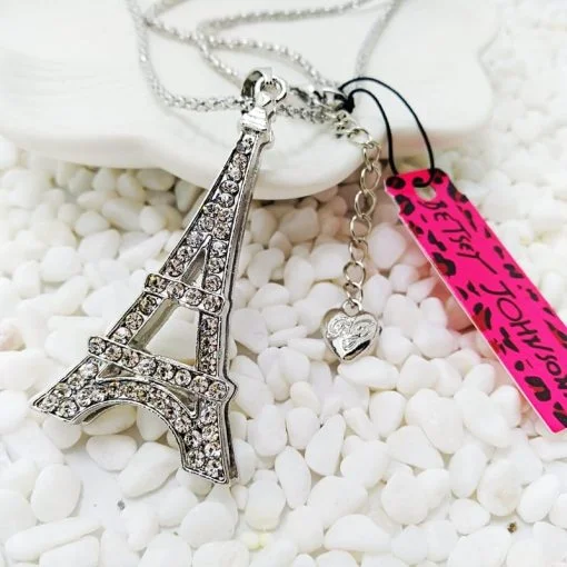 Betsey Johnson Eiffel Tower Pendant