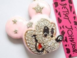 Betsey Johnson Female Mouse Pendant