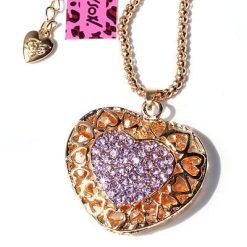 Betsey Johnson Heart Pendant