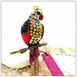 Betsey Johnson Parrot Pendant