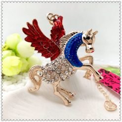 Betsey Johnson Winged Horse Pendant