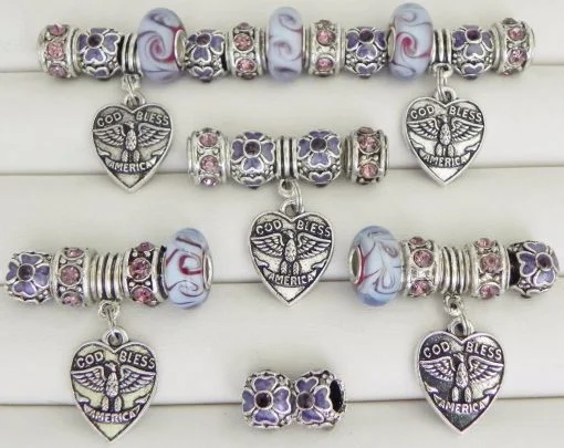 God Bless America European Beads Collection